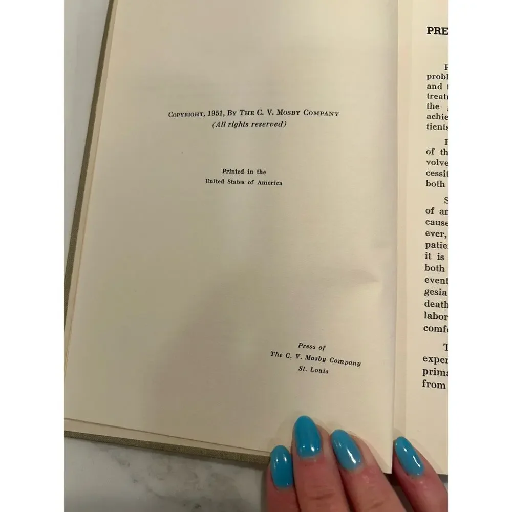 Modern Headache Therapy by‎ Arnold Friedman, MD 1951 HC Book Crosby Company